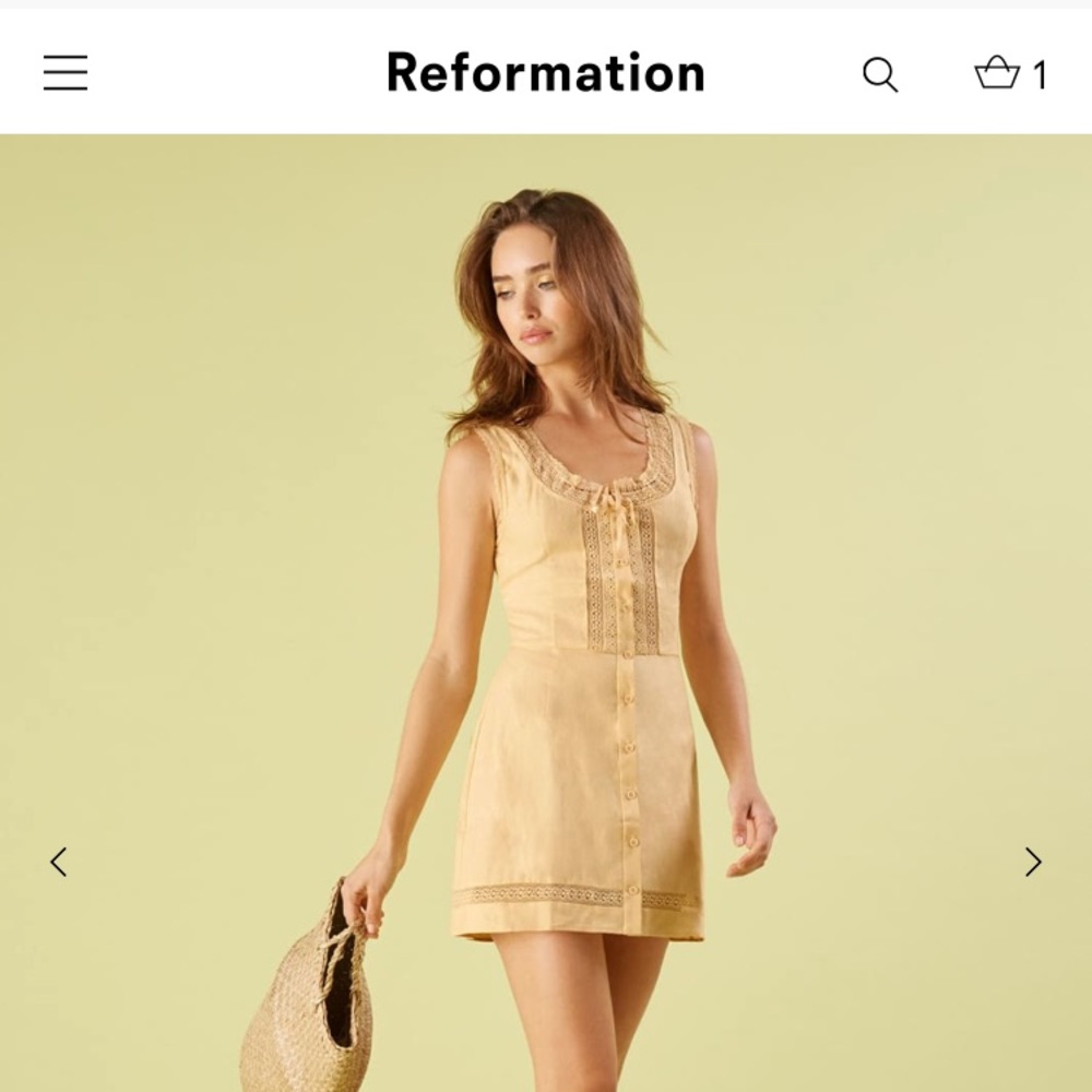Brand new sold out Reformation summer dress